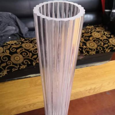 Acrylic toothed tube